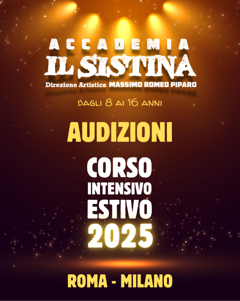 Corso estivo intensivo di musical 2025